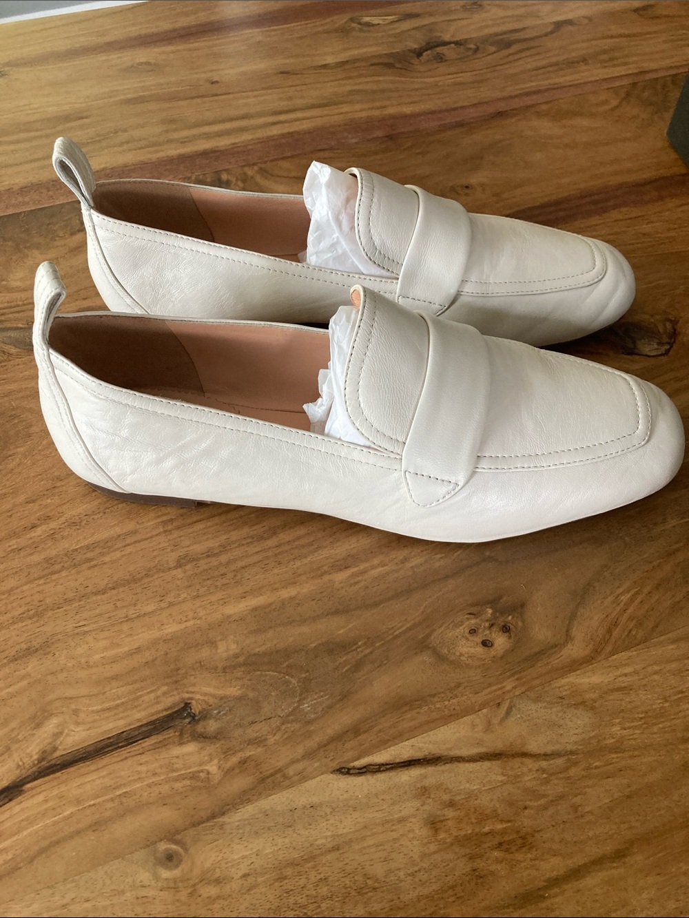 J. Crew Marie Tab Loafer Ivory